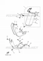 COUVERCLE pour Yamaha ED06 de 2012