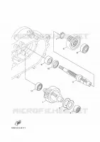 TRANSMISSION pour Yamaha YW125 de 2010