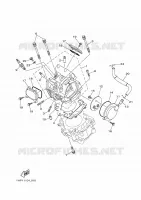 CULASSE pour Yamaha YFM550FWA de 2014