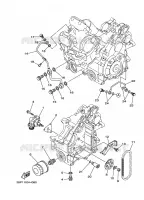 POMPE A HUILE pour Yamaha YFM550FWA de 2014