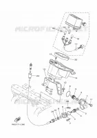 COMPTEUR  pour Yamaha YFM350FWA de 2015