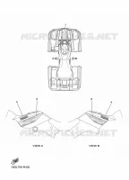 EMBLEME pour Yamaha GRIZZLY 350 4WD de 2016