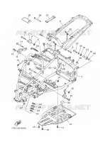 CADRE pour Yamaha YFM700R de 2013
