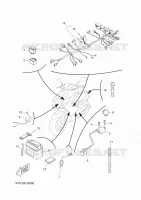 PARTIE ELECTRIQUE 2 pour Yamaha AEROX 50 R de 2016