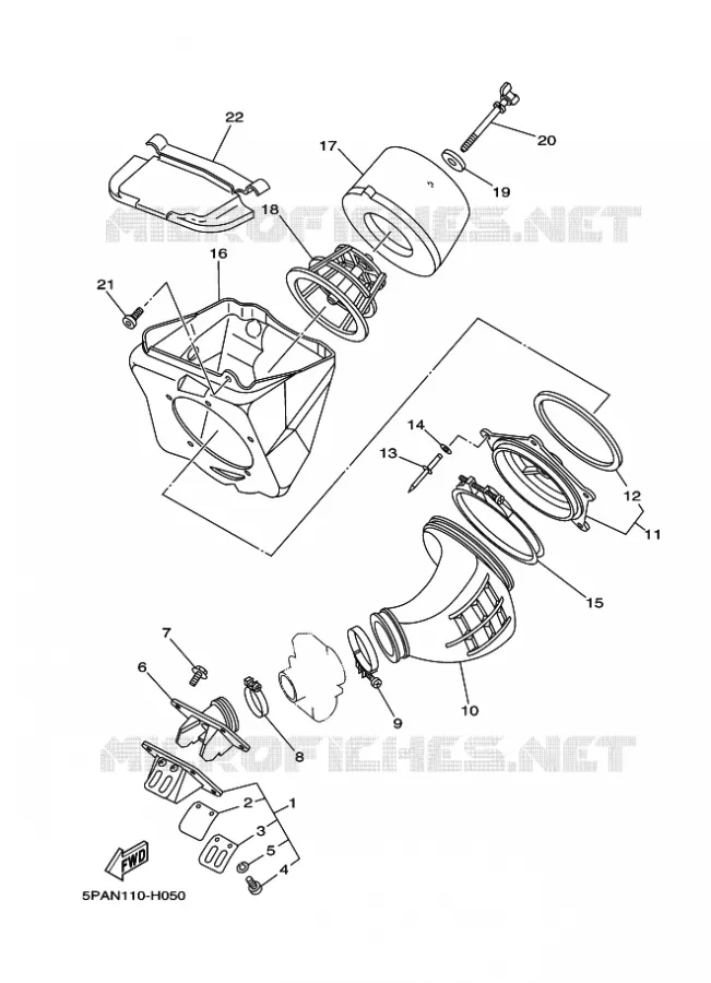 ADMISSION Yamaha MOTO 85 2017 YZ  YZ85LW