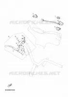 COMMODO / LEVIER pour Yamaha YN50FU de 2012