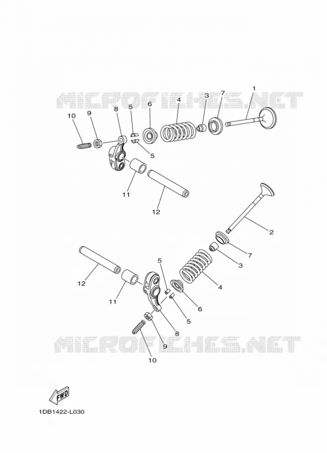 SOUPAPE Yamaha SCOOTER 125 2016 TRICITY  MW125A