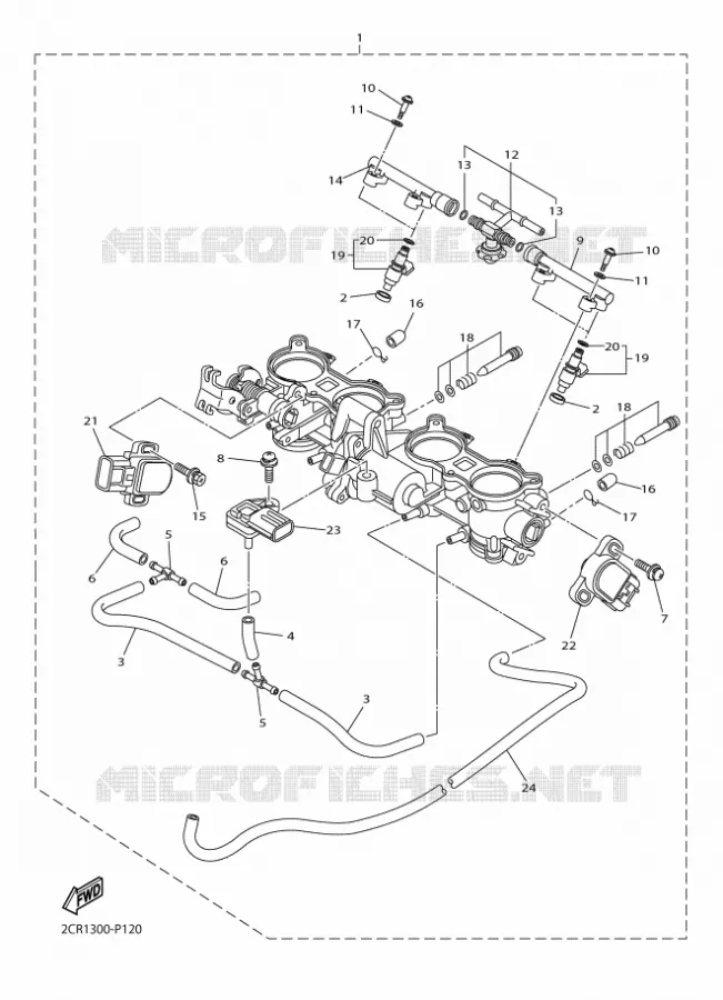 ADMISSION 2 Yamaha MOTO 1000 2016 R1  YZF-R1