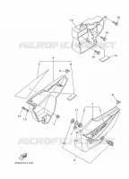 COUVERCLE LATERAL pour Yamaha YB125 de 2013