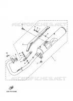 ECHAPPEMENT pour Yamaha YB125 de 2013