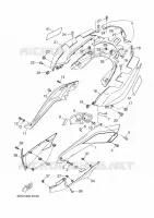 COUVERCLE LATERAL pour Yamaha EVOLIS 125 de 2016