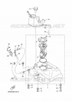 RESERVOIR A ESSENCE pour Yamaha EVOLIS 125 ABS de 2017