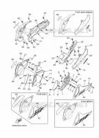 COUVERCLE LATERAL pour Yamaha MT-09 ABS de 2016