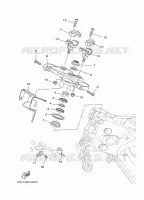 DIRECTION pour Yamaha MT-09 ABS de 2016
