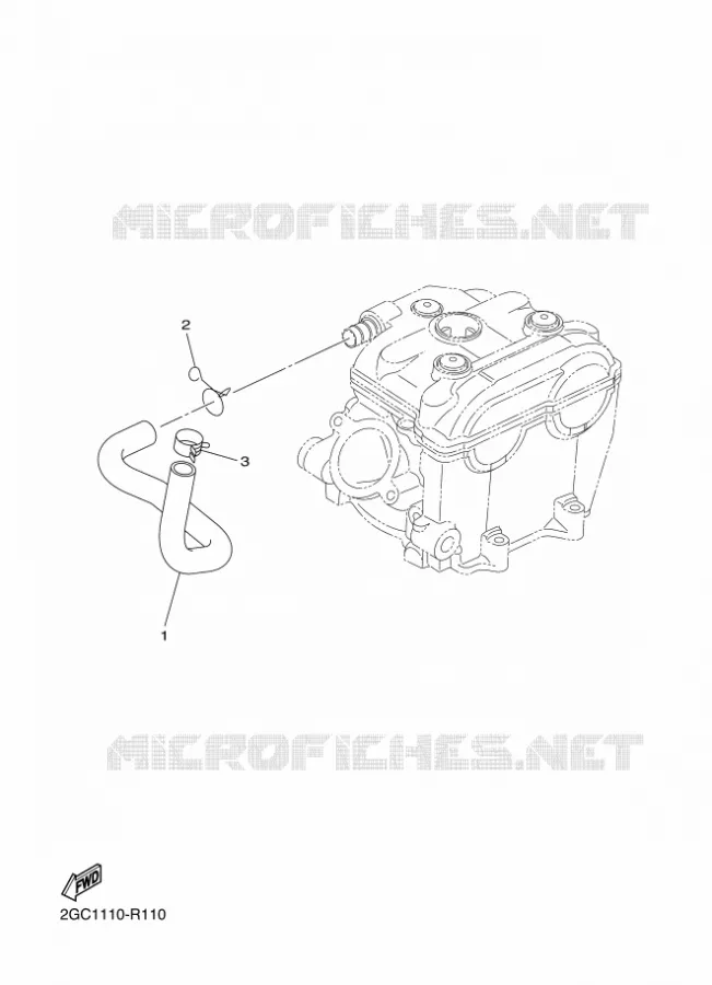 SYSTÈME D'ADMISSION D'AIR AIS Yamaha MOTO 450 2017 WRF  WR450FH
