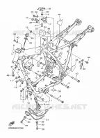 CADRE pour Yamaha SR 400 de 2016