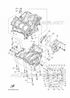 CARTER MOTEUR pour Yamaha MT-09 TRACER ABS de 2016