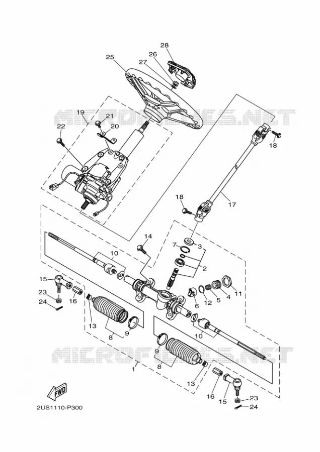 DIRECTION Yamaha SIDE BY SIDE 700 2015 VIKING EPS SE  YXM700ES