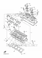 CULASSE pour Yamaha DIVERSION 600 de 2016