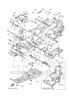 CADRE pour Yamaha YFM450FWAN de 2009