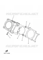 CYLINDRE pour Yamaha YFM450FWAN de 2009