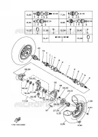 ROUE AVANT pour Yamaha YFM450FWAN de 2009
