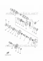 TRANSMISSION pour Yamaha YFM450FWAN de 2009