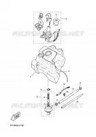 RESERVOIR A ESSENCE pour Yamaha YQ50 de 2006