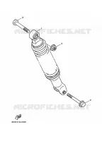 BRAS OSCILLANT / AMORTISSEUR pour Yamaha XC100 de 2005