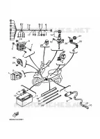 PARTIE ELECTRIQUE 1 pour Yamaha XC100 de 2005