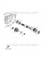 TRANSMISSION pour Yamaha XC100 de 2005