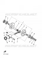 VILEBREQUIN / PISTON pour Yamaha PW50 de 1993
