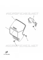CARENAGES 1  pour Yamaha DT125 de 2008