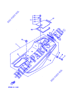 COUVERCLE LATERAL pour Yamaha YSR80 de 1991
