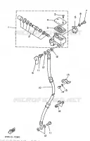 MAITRE CYLINDRE AVANT pour Yamaha YSR80 de 1991
