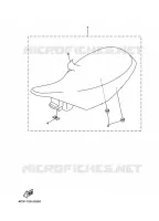 SELLE pour Yamaha YFM250R de 2009