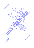 BARILLET DE SELECTION / FOURCHETTES pour Yamaha YBR125E de 2014