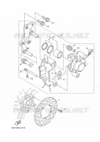 ETRIER DE FREIN AVANT pour Yamaha XENTER 125 de 2016