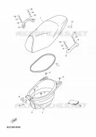 SELLE pour Yamaha YN50 de 2009