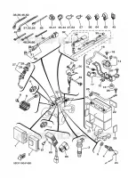 PARTIE ELECTRIQUE 1 pour Yamaha YFZ450 de 2008