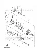 DEMARREUR pour Yamaha YFZ450 de 2008