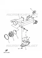 BRAS ARRIERE pour Yamaha YFM400FWA de 2000