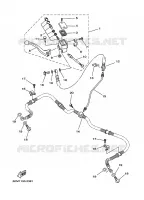 MAITRE CYLINDRE DE FREIN AVANT pour Yamaha YFM660FWA de 2003