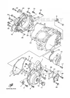 CARTER   MOTEUR 1 pour Yamaha YFM660R de 2005