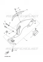 ECHAPPEMENT pour Yamaha YQ50L de 2001