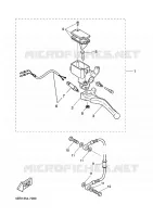 MAITRE CYLINDRE DE FREIN ARRIERE pour Yamaha YQ50L de 2001
