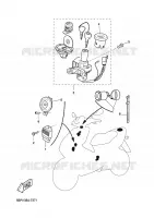 PARTIE ELECTRIQUE 1 pour Yamaha YQ50L de 2001