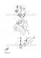 RESERVOIR A ESSENCE pour Yamaha YQ50L de 2001