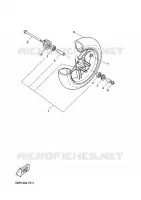 ROUE AVANT pour Yamaha YQ50L de 2001
