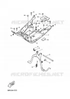 SUPPORT / REPOSE PIEDS pour Yamaha YQ50L de 2001